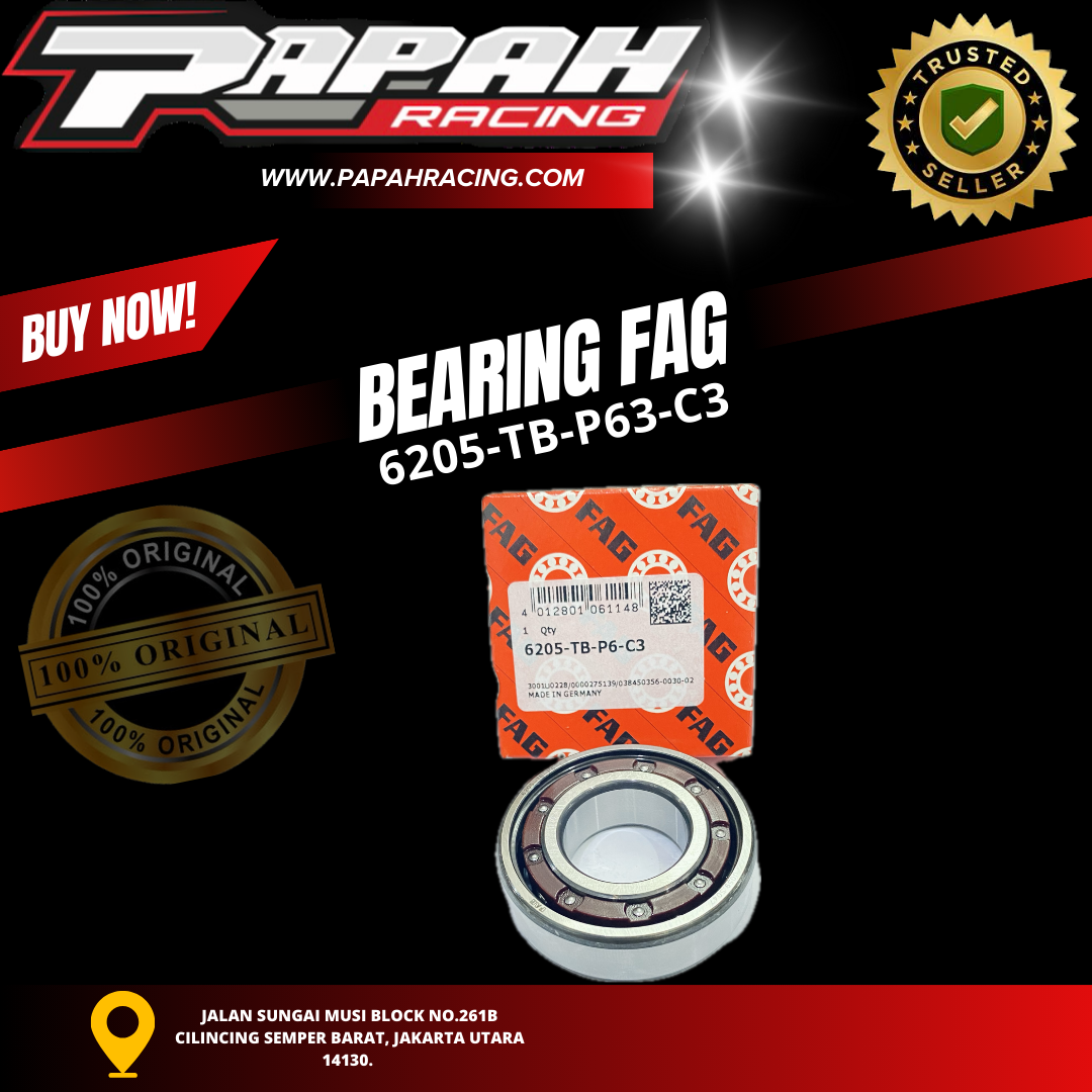 BEARING FAG 6205-TB-P63-C3 GERMAN